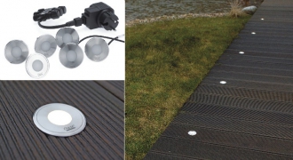 Комплект встраиваемых светильников LunAqua Terra LED
